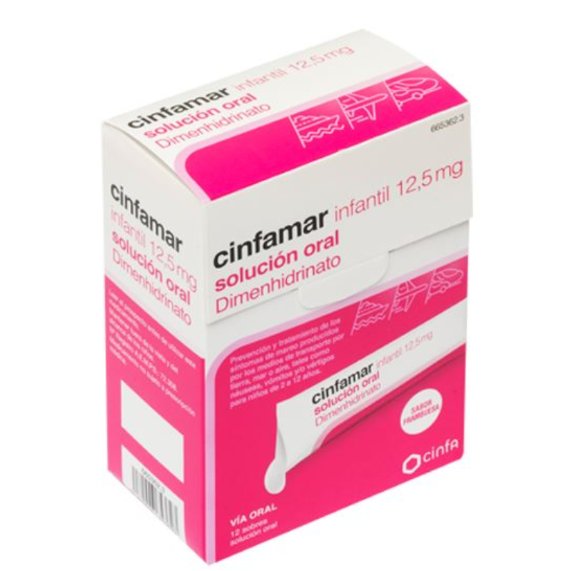 CINFAMAR INFANTIL 12,5 mg SOLUCION ORAL