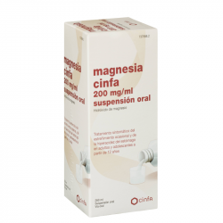 MAGNESIA CINFA 200 mg/ ml SUSPENSION ORAL