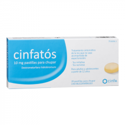 CINFATOS10 mg PASTILLAS PARA CHUPAR