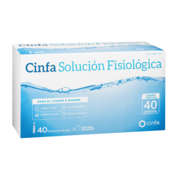 SUERO FISIOLOGICO CINFA 40 MONODOSIS DE 5 ML