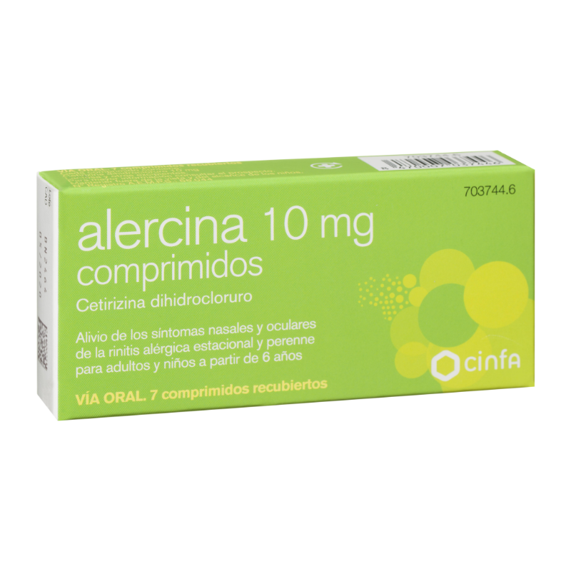 ALERCINA 10 mg COMPRIMIDOS