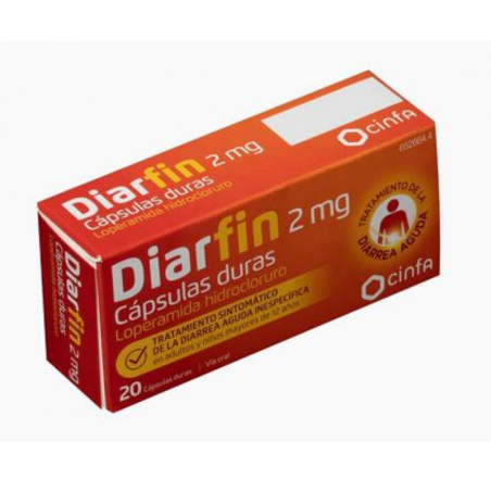 DIARFIN 2 mg CAPSULAS DURAS