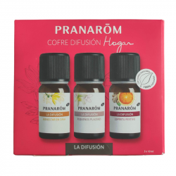 PRANAROM COFRE ACEITES ESENCIALES DIFUSIÓN HOGAR 3x10ML