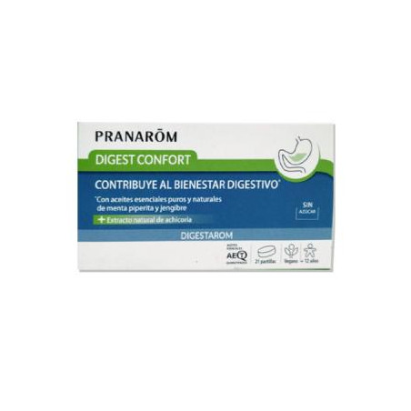 PRANAROM DIGEST CONFORT CONTRIBUYE AL BIENESTAR DIGESTIVO 21 PASTILLAS