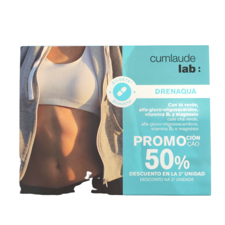 CUMLAUDE LAB DRENAQUA DUPLO 2x30 CAPSULAS CUMLAUDE LAB DRENAQUA DUPLO 2x30 CAPSULAS