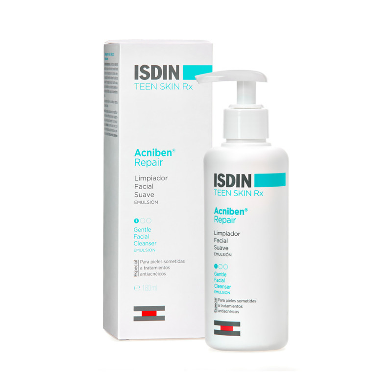 ISDIN ACNIBEN REPAIR LIMPIADOR FACIAL SUAVE 180ML