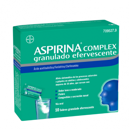 ASPIRINA COMPLEX GRANULADO EFERVESCENTE