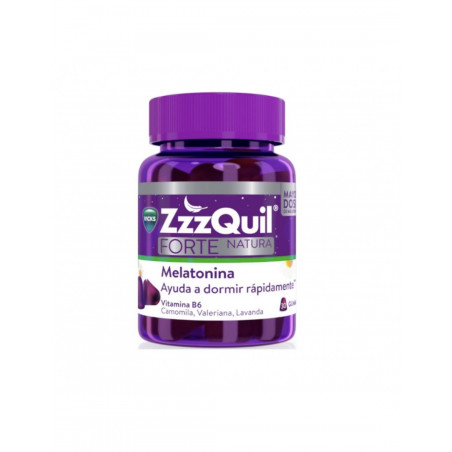 ZZZQUIL FORTE NATURA MELATONINA GOMINOLAS SABOR FRUTAS DEL BOSQUE