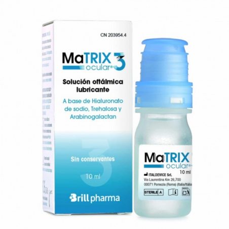 MATRIX OCULAR 3 SOLUCIÓN OFTÁLMICA LUBRICANTE 10ML