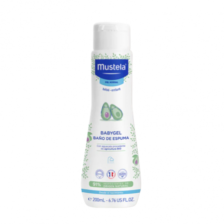 MUSTELA BABYGEL BAÑO DE ESPUMA