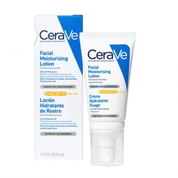 CERAVE LOCIÓN HIDRATANTE PIEL NORMAL A SECA ROSTRO SPF30 52ML