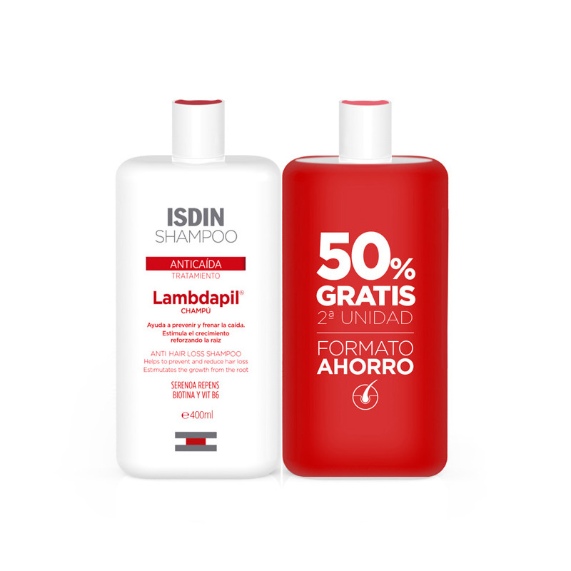 LAMBDAPIL ANTICAIDA CHAMPU PACK DUPLO 2x400ML