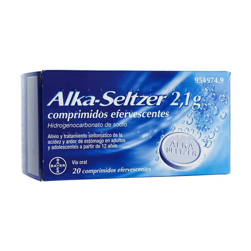 ALKA-SELTZER 2,1 g COMPRIMIDOS EFERVESCENTES