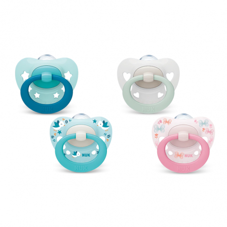 Chupete NUK Classic 0-6 Meses Silicona