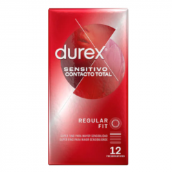 DUREX SENSITIVO CONTACTO TOTAL PRESERVATIVOS