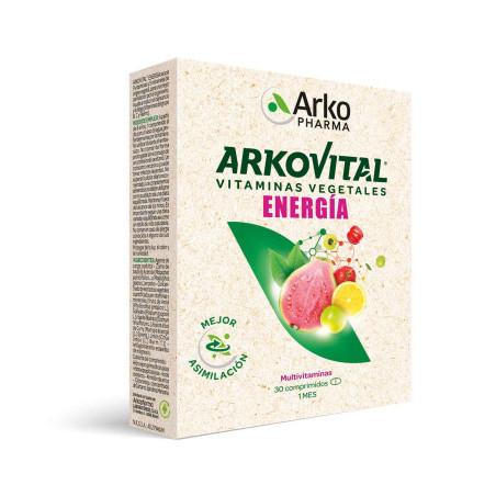 ARKOVITAL PURA ENERGÍA 30 COMPRIMIDOS