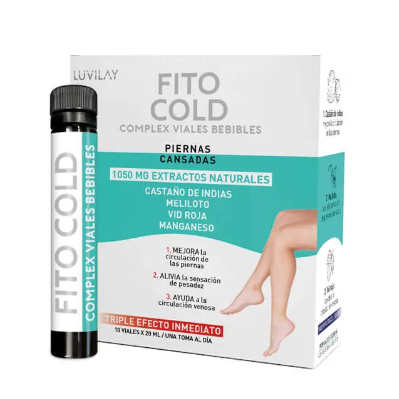 FITO COLD COMPLEX PIERNAS CANSADAS 10 VIALES BEBIBLES