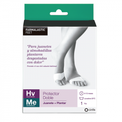 FARMALASTIC PROTECTOR DOBLE JUANETE + ALMOHADILLA PLANTAR