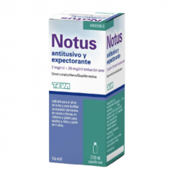 NOTUS ANTITUSIVO 2 mg/ml 20 mg/ml SOLUCION ORAL