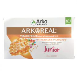 ARKOREAL VITADEFENSA JUNIOR JALEA REAL FRESCA 500MG VITAMINADA 20 AMPOLLAS