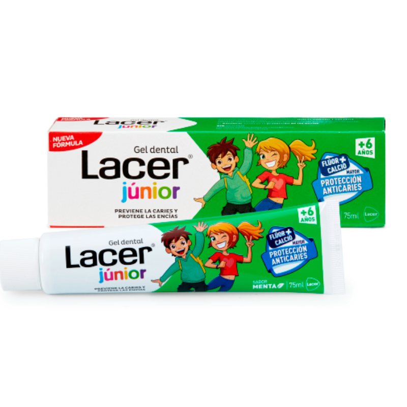 LACER JUNIOR GEL DENTAL MENTA 75ML