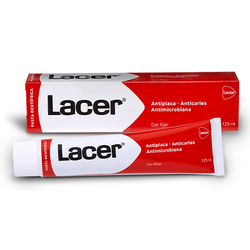 LACER PASTA DENTAL ANTICARIES CON FLUOR 125ML