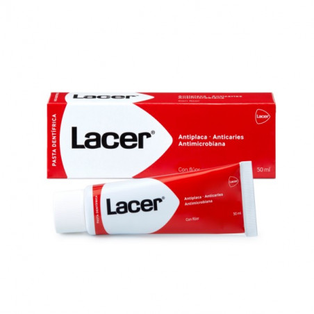 LACER PASTA DENTAL ANTICARIES CON FLUOR 50ML