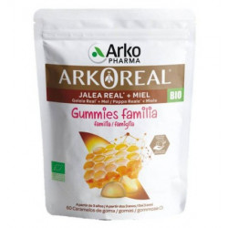 ARKOREAL JALEA REAL+MIEL GUMMIES FAMILIA 60 CARAMELOS