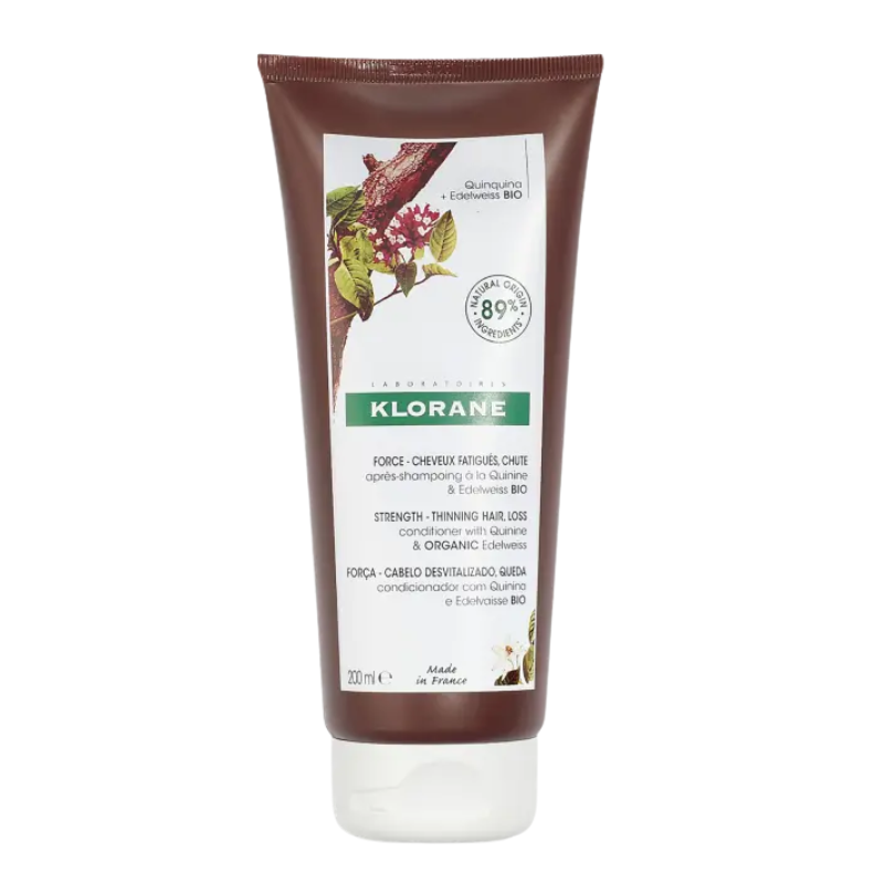 KLORANE QUININA Y EDELWEISS ACONDICIONADOR CAÍDA CABELLO 200ML