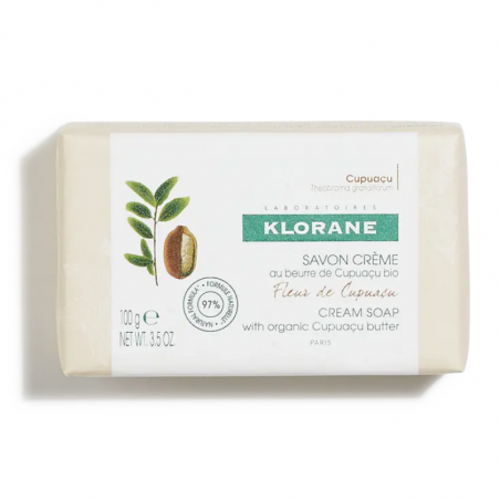 KLORANE JABÓN PASTILLA CREMA FLEU DE CUPUAÇU 100G