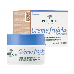 NUXE CREME FRAICHE DE BEAUTE CREMA RICA HIDRATANTE PIEL SECA