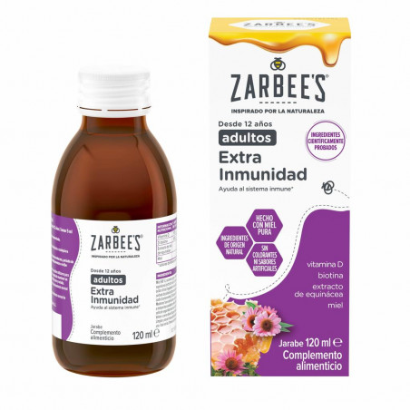 ZARBEE´S JARABE ADULTOS EXTRA INMUNIDAD 120ML