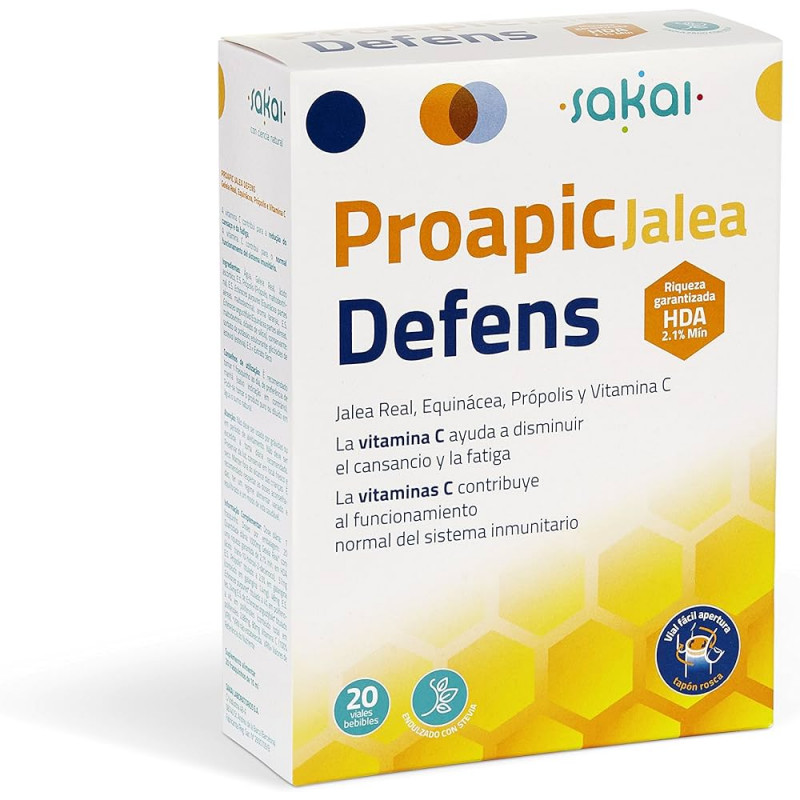 SAKAI PROAPIC JALEA REAL DEFENS 20 AMPOLLAS