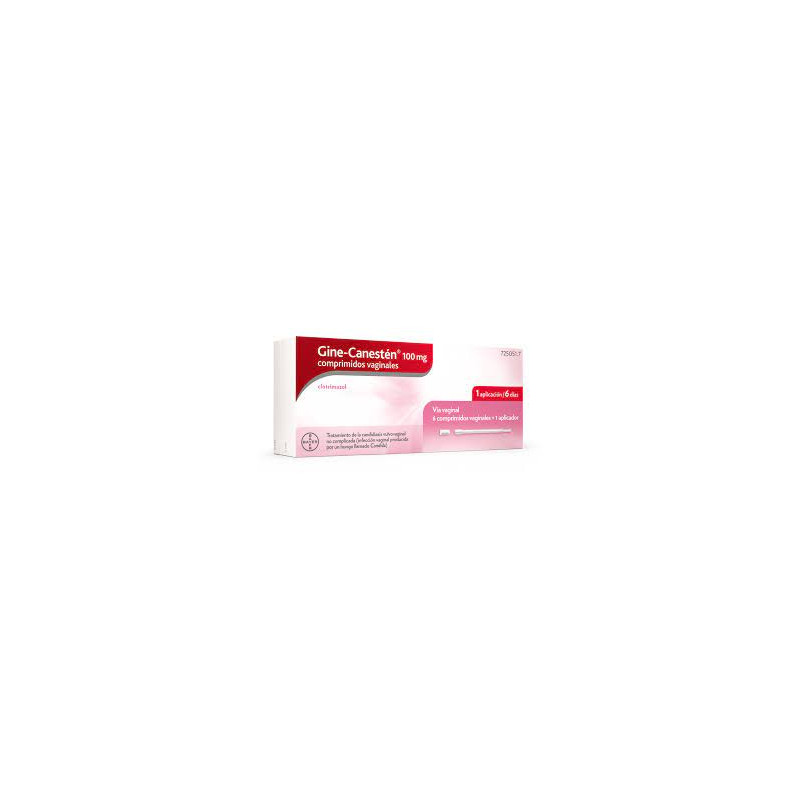 GINE-CANESTEN 100mg COMPRIMIDOS VAGINALES