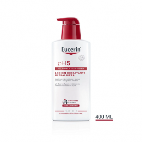 EUCERIN PH5 LOCIÓN HIDRATANTE ULTRALIGERA PIEL SENSIBLE 400ML