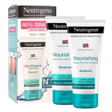 NEUTROGENA PIES CREMA ULTRAHIDRATANTE PACK 2x100ML