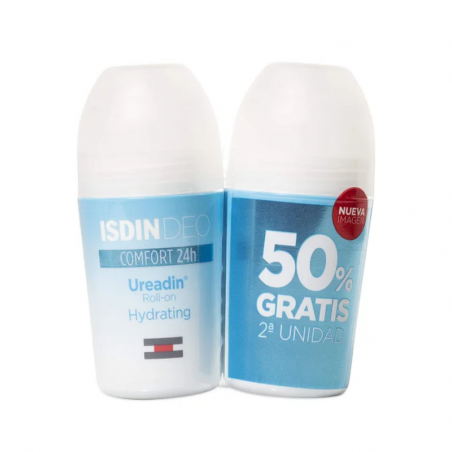 ISDIN DEO UREADIN DESODORANTE PACK 24H ROLL-ON 2x50ML