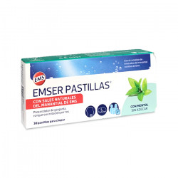 EMSER PASTILLAS MENTOL SIN AZÚCAR 30 UNIDADES