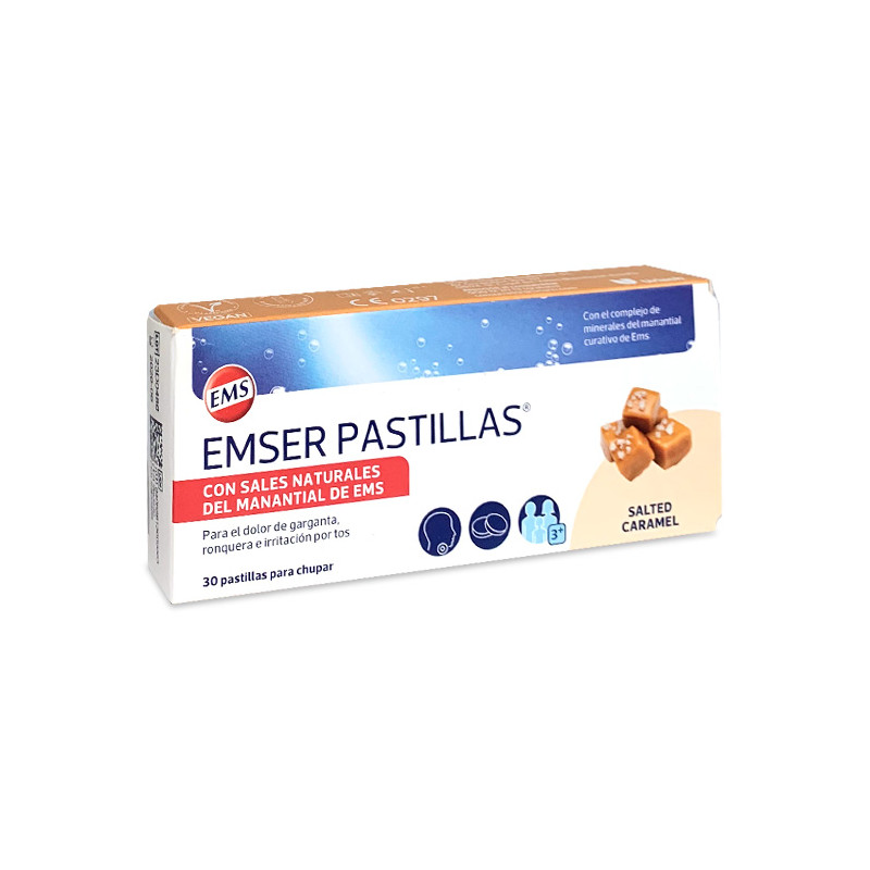 EMSER PASTILLAS CARAMELO CON SAL 30 PASTILLAS