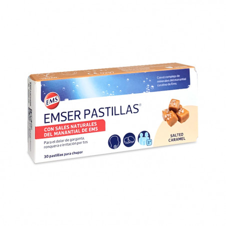 EMSER PASTILLAS CARAMELO CON SAL 30 PASTILLAS