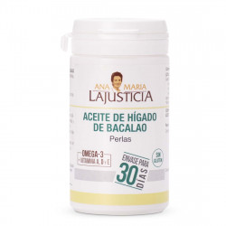 LAJUSTICIA ACEITE HIGADO DE BACALAO 90 PERLAS