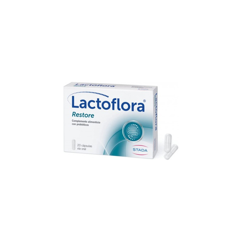 LACTOFLORA RESTORE ADULTOS 20 CÁPSULAS