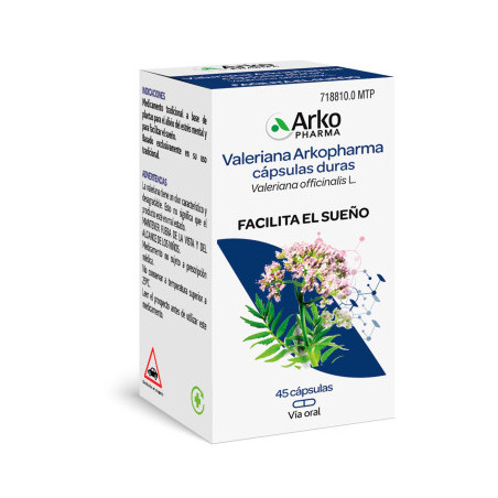 ARKOCAPSULAS VALERIANA 350 mg CAPSULAS DURAS