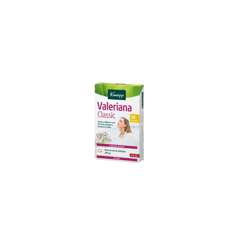 KNEIPP VALERIANA CLASSIC 30 GRAGEAS