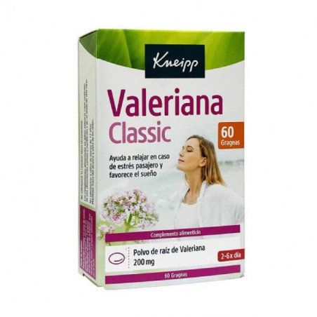 KNEIPP VALERIANA CLASSIC 60 GRAGEAS