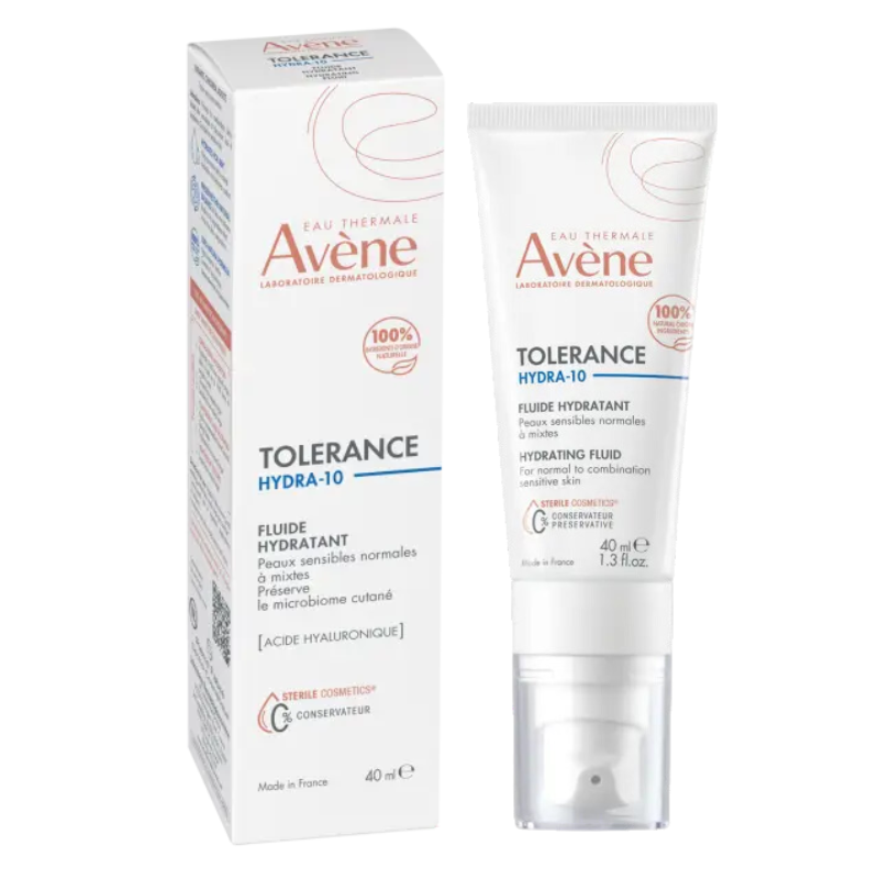 AVENE TOLERANCE HYDRA-10 FLUIDO HIDRATANTE PIEL NORMAL/MIXTA 40ML