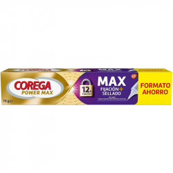 COREGA POWER MAX FIJACIÓN + SELLADO CREMA FIJADORA PRÓTESIS DENTAL