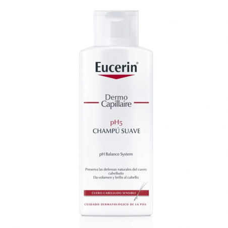 EUCERIN DERMO CAPILLAIRE  PH5 CHAMPÚ SUAVE 250ML