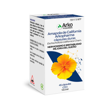 ARKOCAPSULAS AMAPOLA DE CALIFORNIA 300MG CAPSULAS