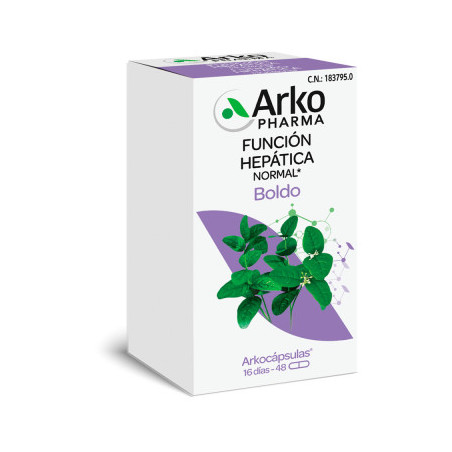 ARKOCAPSULAS BOLDO FUNCIÓN HEPATICA 48 CAPSULAS